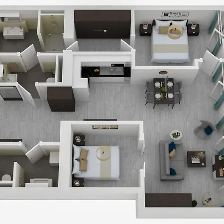Ostsee-schoenheit Wustrower Welle-modernes 2-zimmer-apartment Mit Panoramablick Wustrow (Fischland)